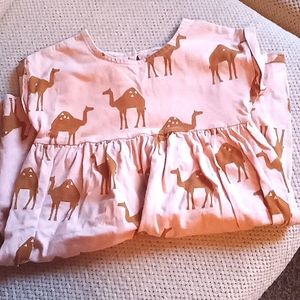 Tea camel dress